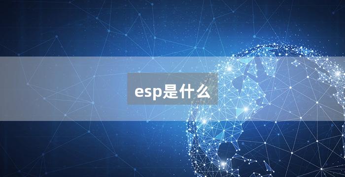 esp是什么