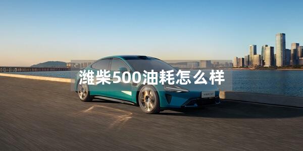 潍柴500油耗怎么样