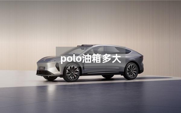 polo油箱多大