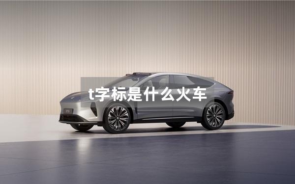 t字标是什么火车