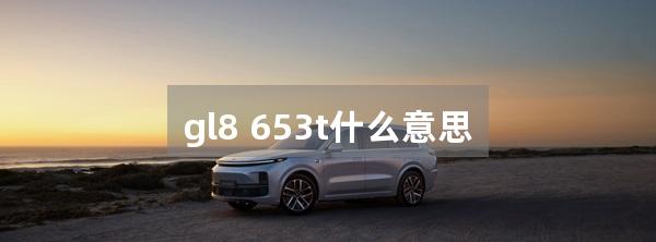 gl8 653t什么意思